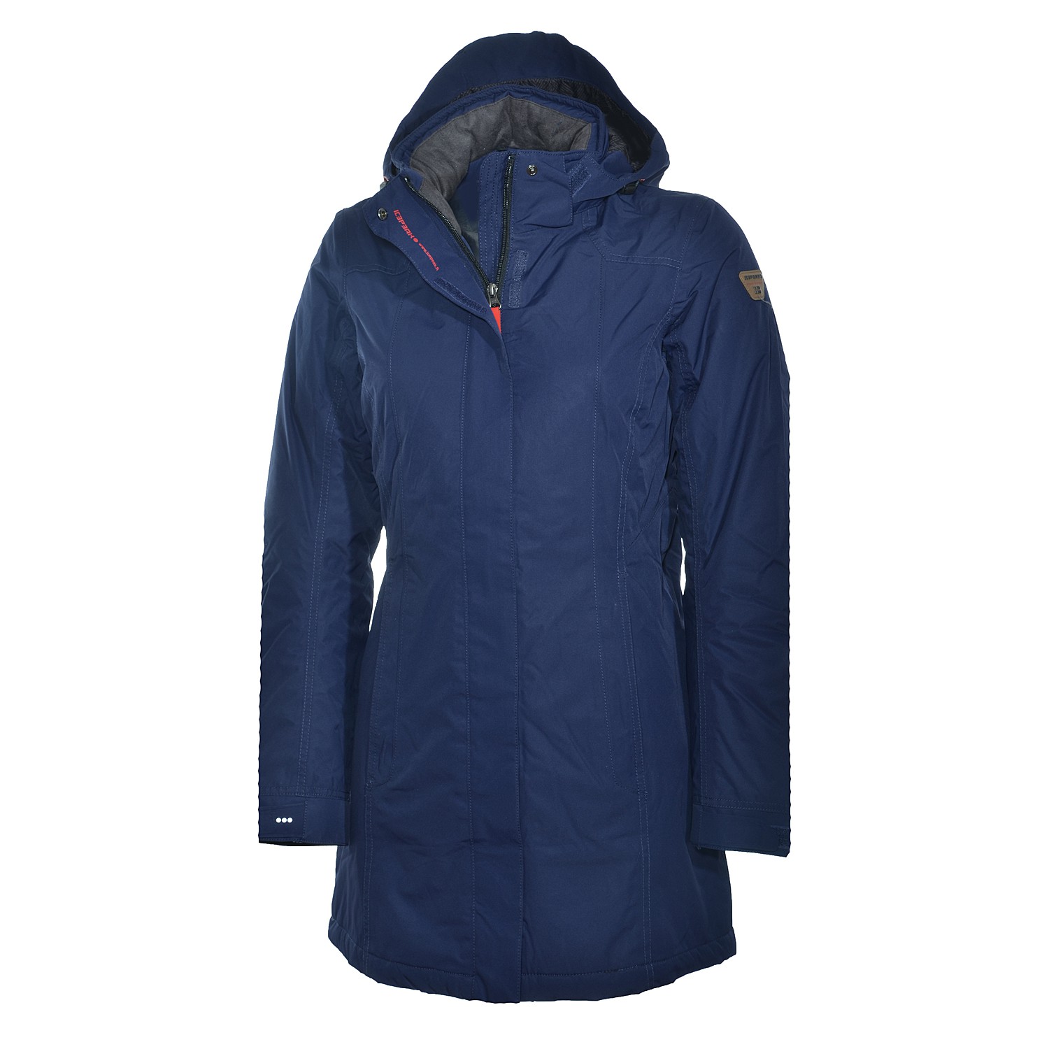 Icepeak Wintermantel Tiina Jacke Dunkelblau Damen Mantel Blau eBay